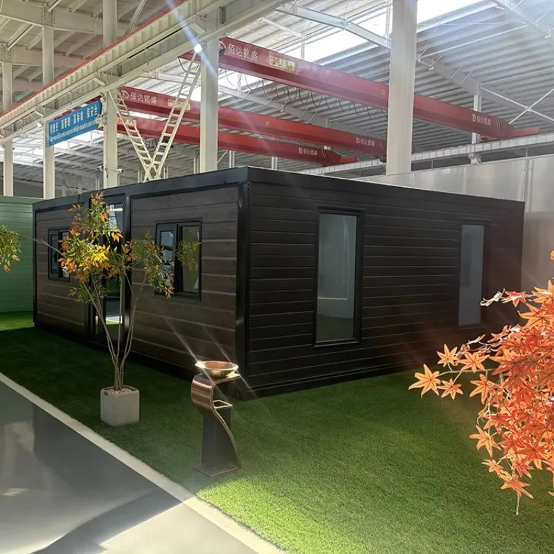 Luxury 20ft 40 Ft Prefab Expandable Container House Suppliers' Customizable Steel Prefabricated House For Office Building