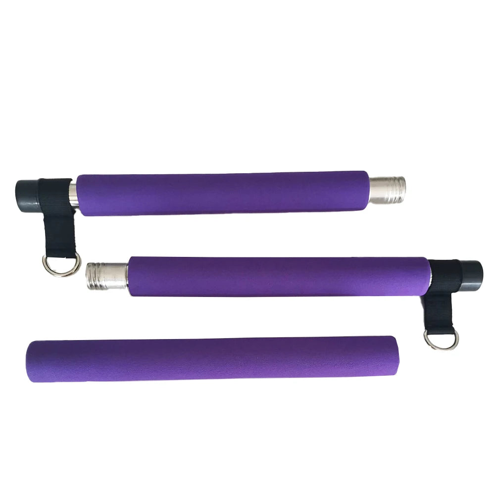 Pilates Kit with Resistance Bands, Multifunctional Yoga Pilates, Portable Home Gym Pilates Resistance Kit Full Body Workouts New