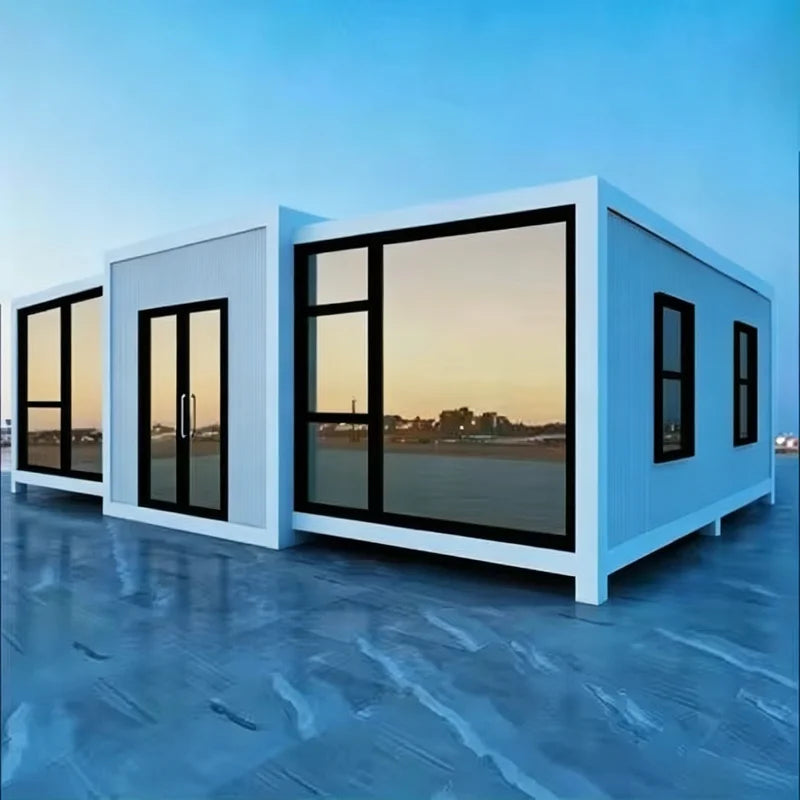 Mini Homes To Live In Luxury Prefabricated House Stackable Foldable Container House Site Foldable Home