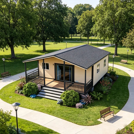 Foldable Tiny Home 20Ft Single Unit Waterproof Insulated Airbnb Homestay Backyard Guest Suite Quick DIY Assembly Wind Resistant