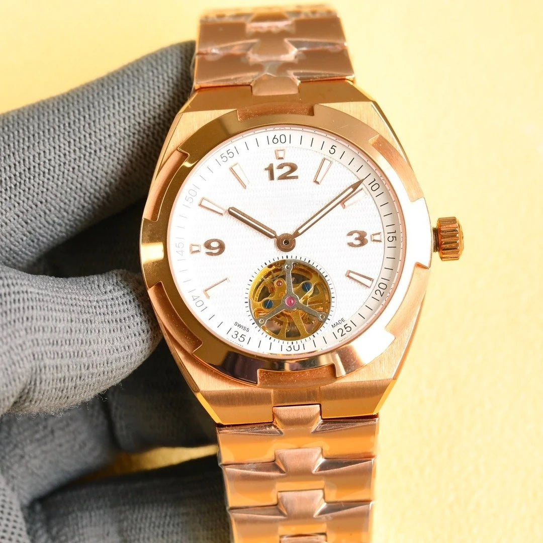 2026 New VC Top Brand Reissue Watch with Versatile Case and Moon Phase Design for Men