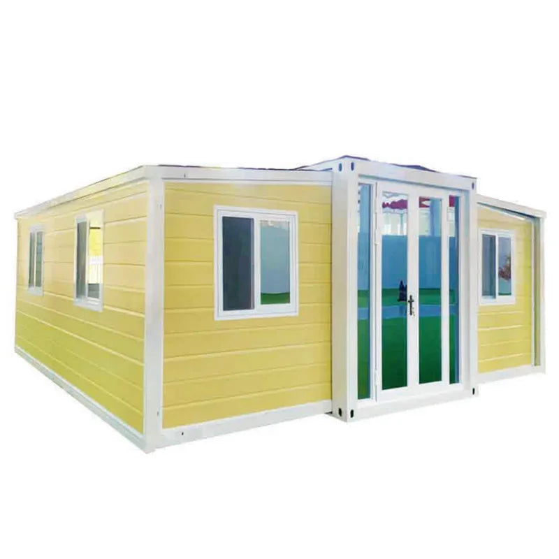 Customized Folding Prefabricated Modular House Expandable Portable Container Home For Quick Housing Setup  Worker Accommodation