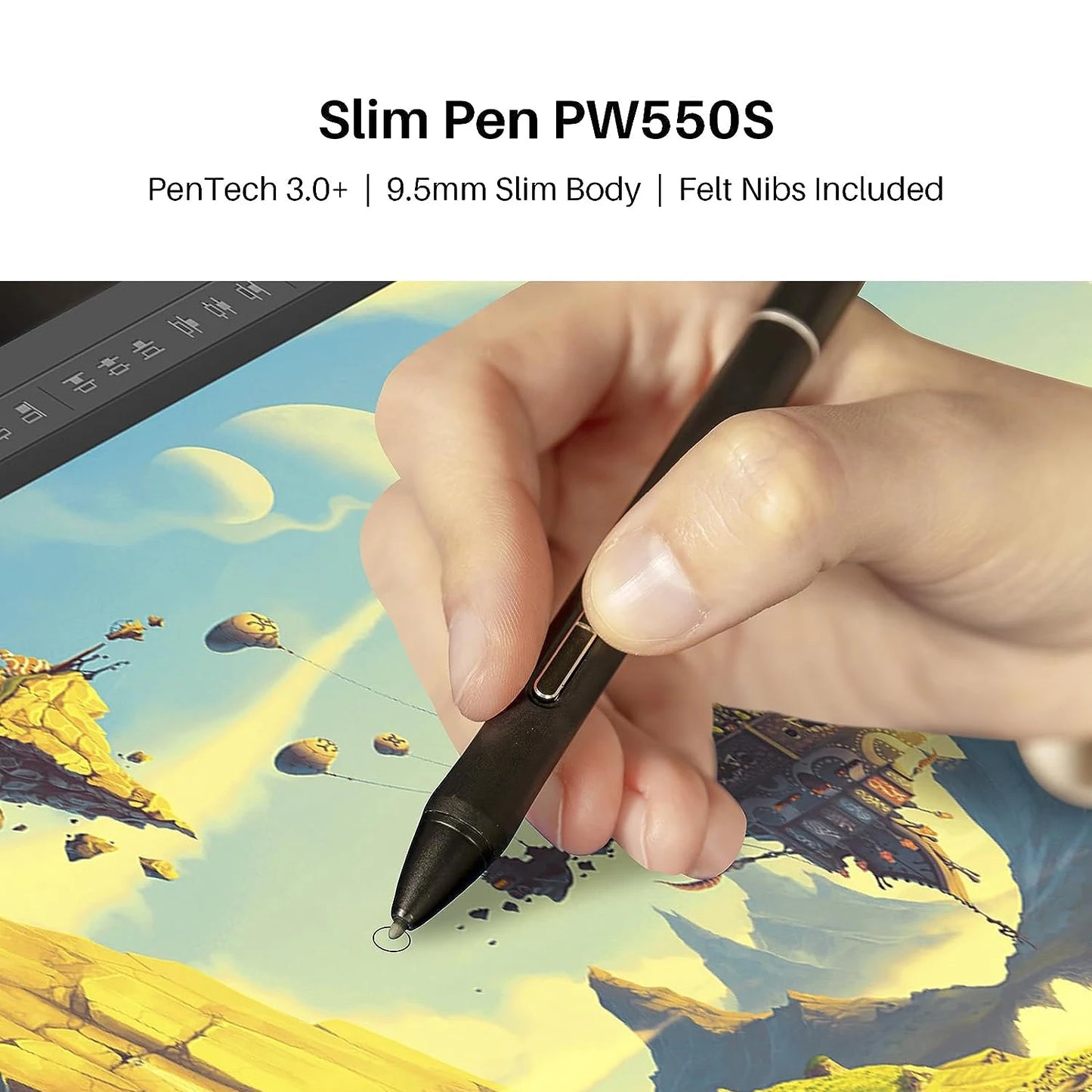 Kamvas Studio 16 Huion Tablet 15.8 Inch Pen Computer 2.5K Finger Touch Screen Windows 11 Profession Drawing Tablet  512G SSD
