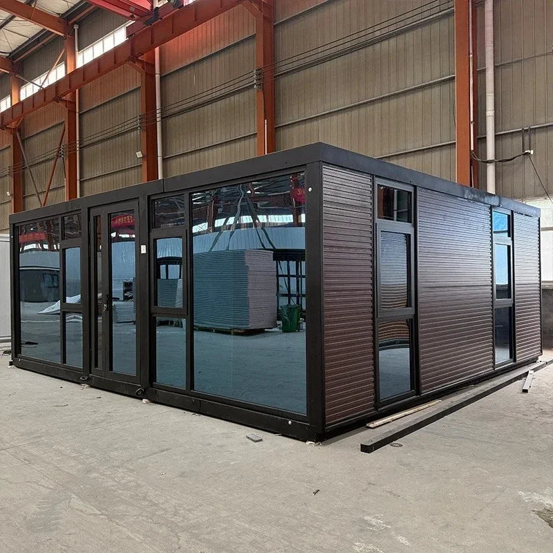 Best Price Folding Expandable Container House Insulated 40ft 30ft 20ft Villa Prefabricated Waterproof Prefab Mobile Home