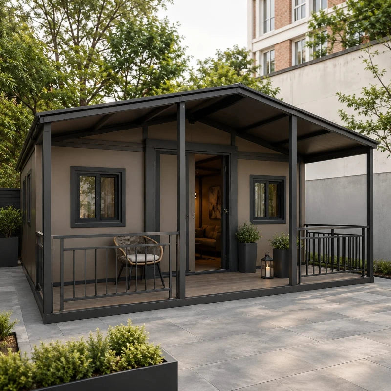 Folding Portable Home Container Prefabricated Unit for Site Camp Worker Housing and Guest Room Customized
