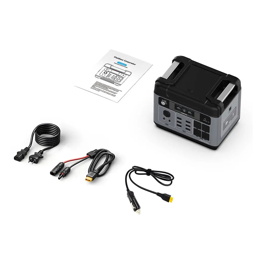 OUKITEL 2048Wh 2400W (4800peak）Portable Power Station P2001 Plus With 400W(2x200W) SolarPanel 13Versatile Outlet Lifepo4 Battery