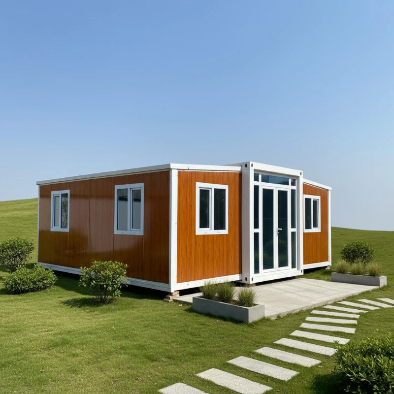 Expandable Container House Manufacturer Direct Wholesale 20ft 40ft Luxury Detachable House Mobile Tiny Home Vacation Room Cabins