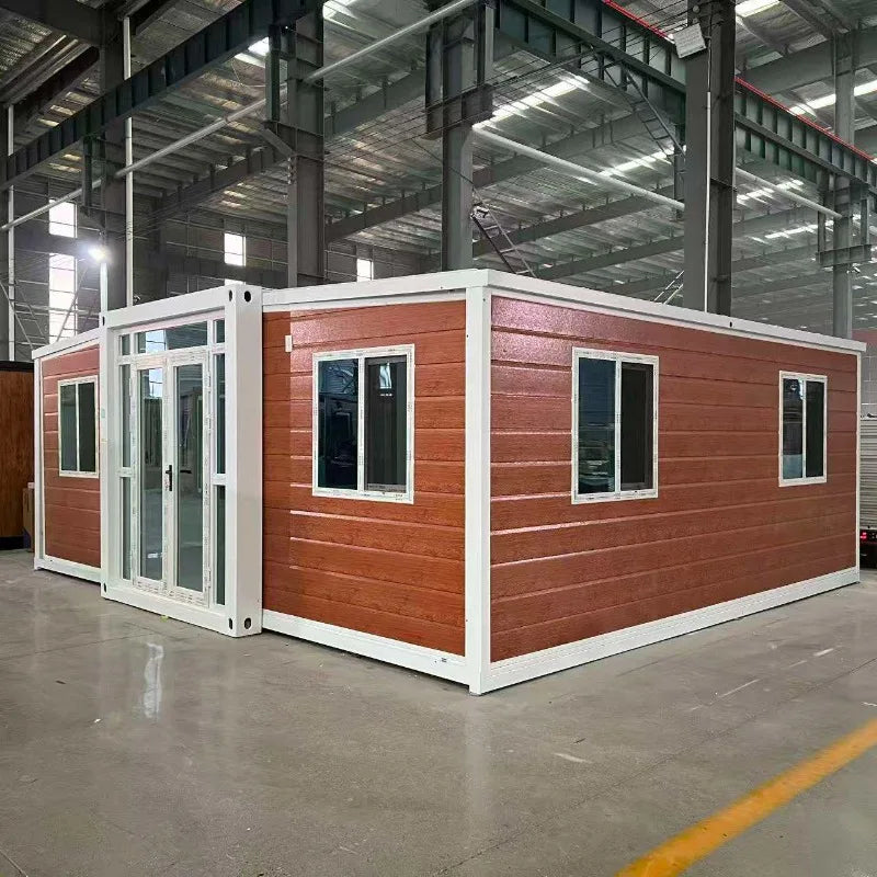 Luxury Tiny Home Expandable Container Houses Garden Greenhouses Mobile Portable House Modern Steel Structure Frame Folding Room