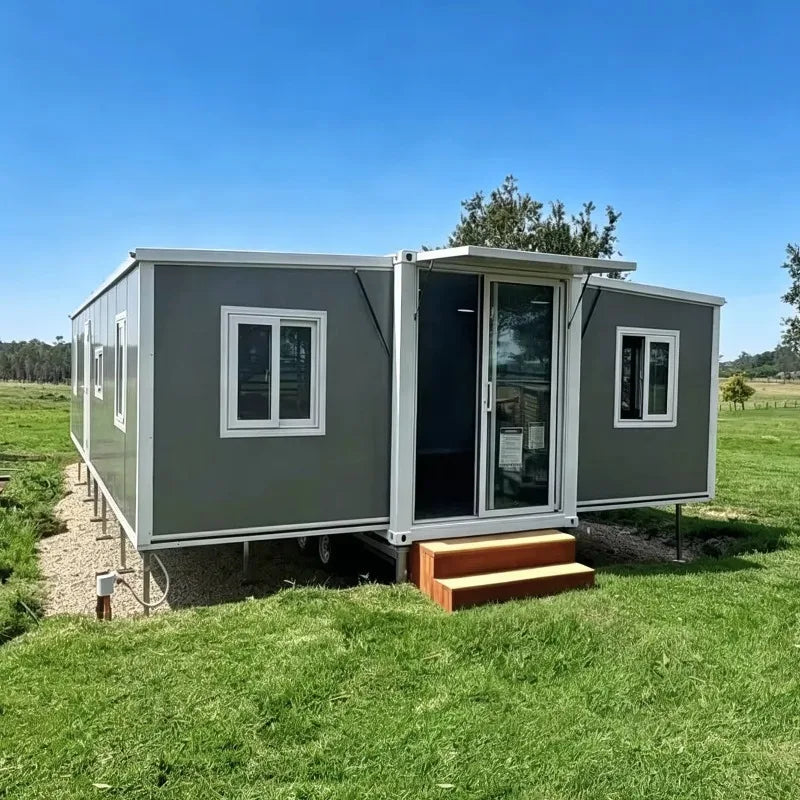 Factory Customizable Size 10Ft 20 FT 30 Feet 40 Foot Folding Expandable Home Prefab Modular House for Tiny Villa Office