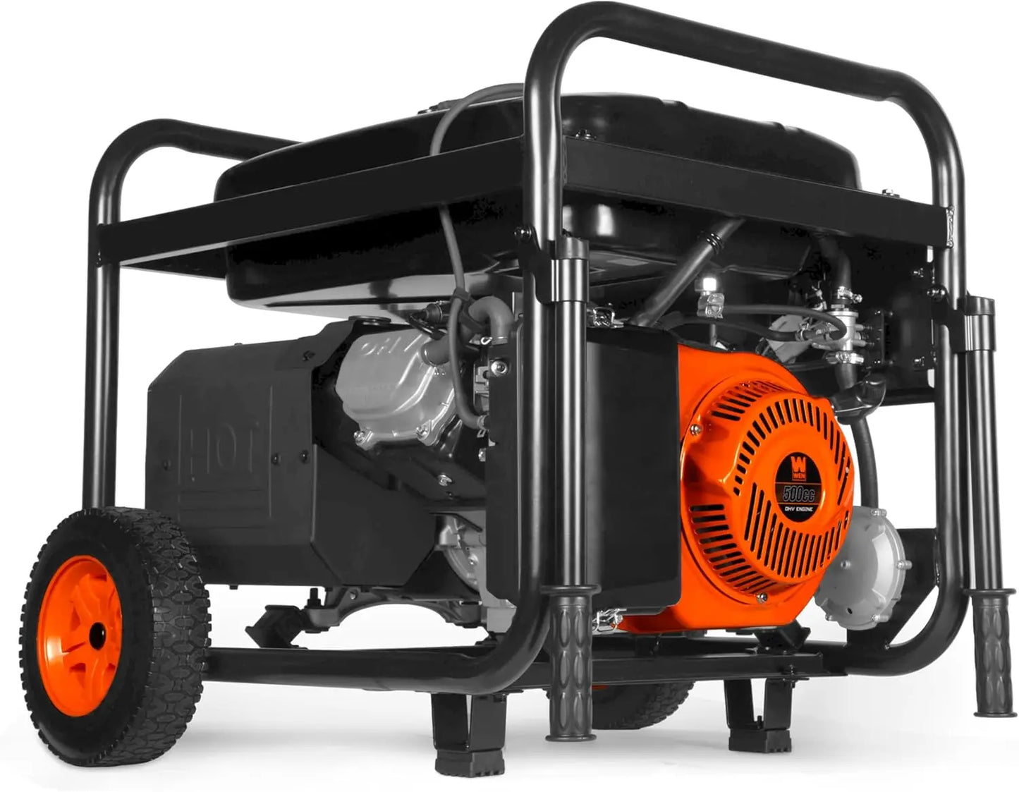 Tri-Fuel Generator 14500W Electric Start with CO Sensor, Wheel Kit, Transfer Switch Ready for Gas Propane Natural Gas