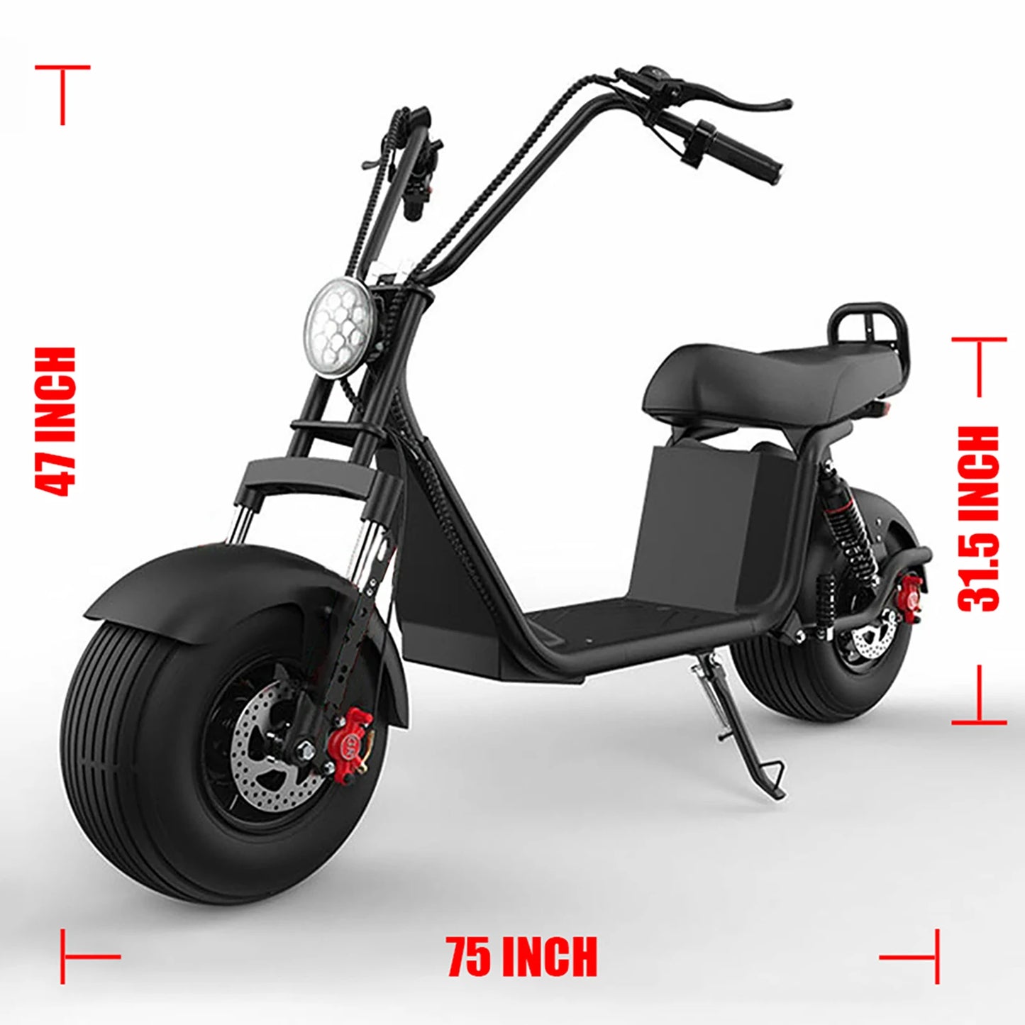 Citycoco 3000W Powerful Motor Electric Bicycle  Max Speed 55KM/H 60V20AH  Lager Tire Electric Scooter For Adults