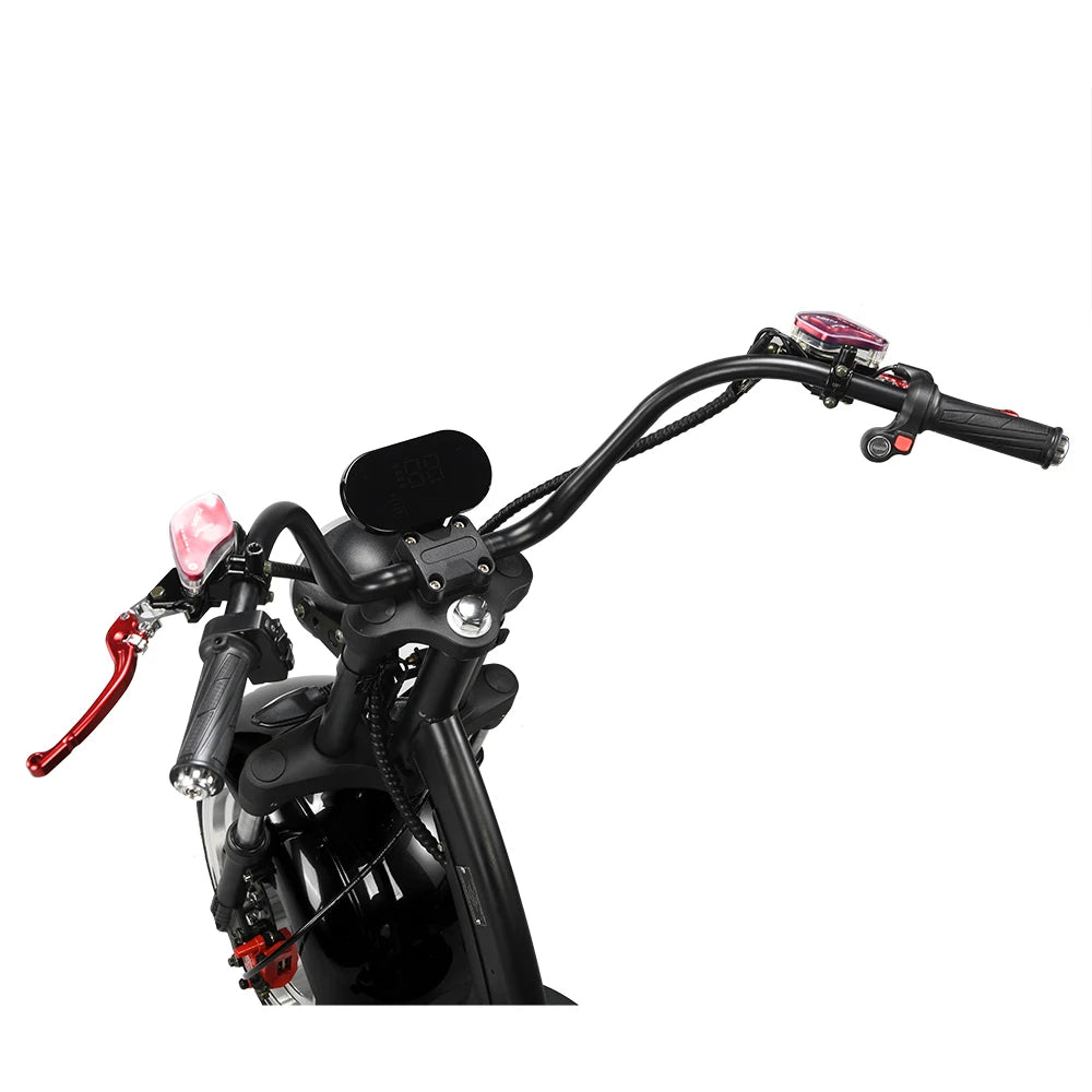 2 Wheel Fat Tyre E Scooter For Adults Max Speed 70km/h Max Range 35-50km/h Max Load 20kgs Electric Bikes Electric Scooter
