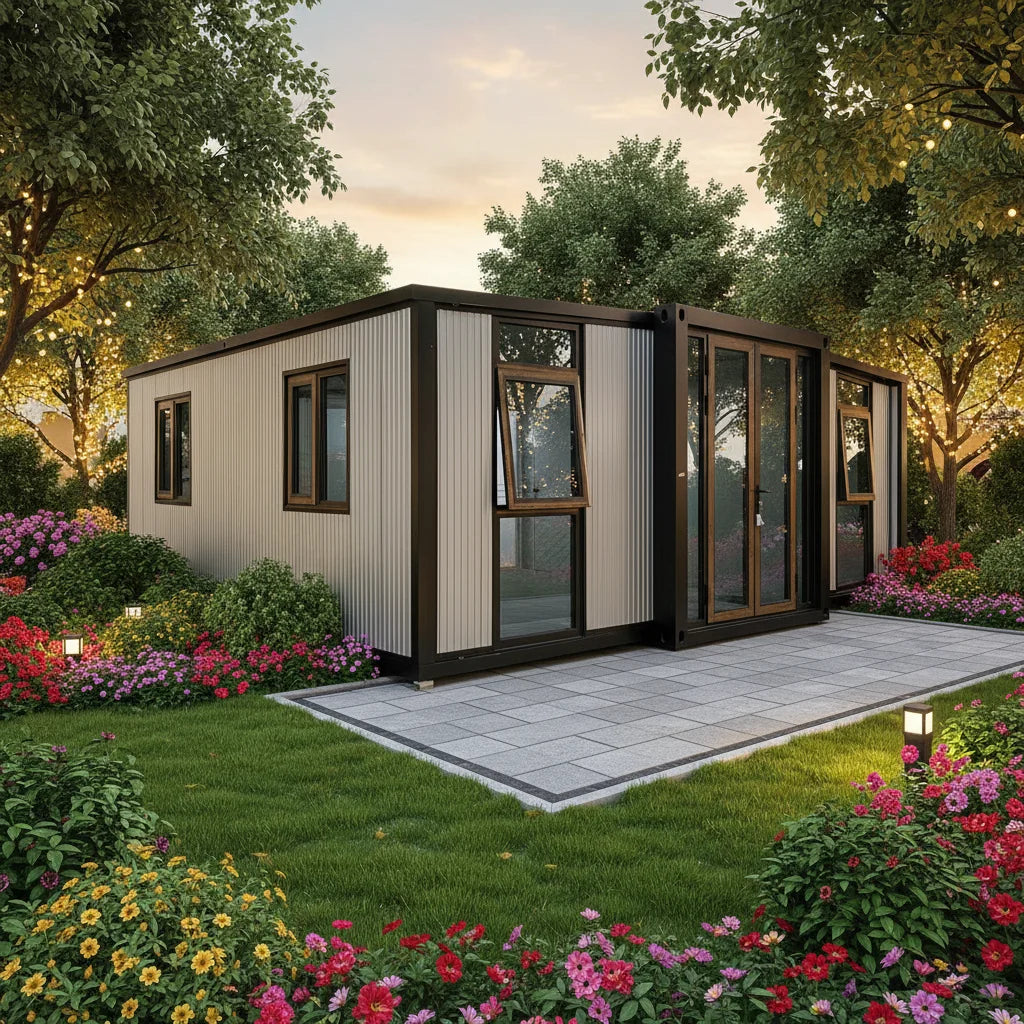 Factory Foldable Container House Modular House Mobile Home Office Dormitory Tiny Luxury Holiday Villa Container House