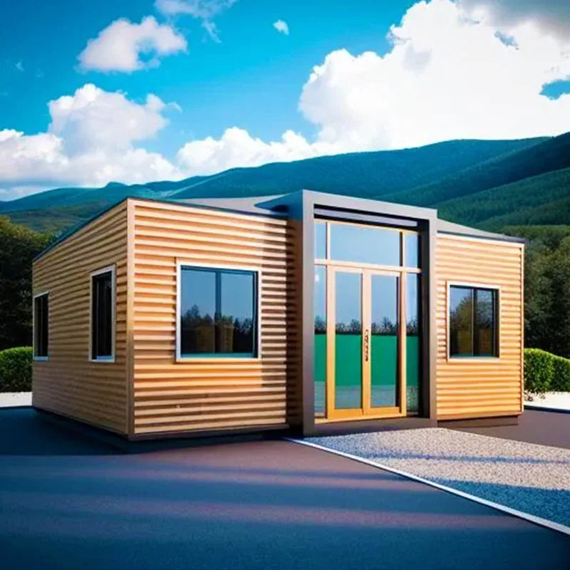 House Prefab Expandable Container Prefab Stretch Container House Unified Specs Easy Later Maintenance Repair