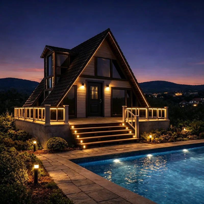 Modern Prefabricated House Triangle Structure Advanced Assembled House Rigid Stable Frame Reliable Long Term Dwelling