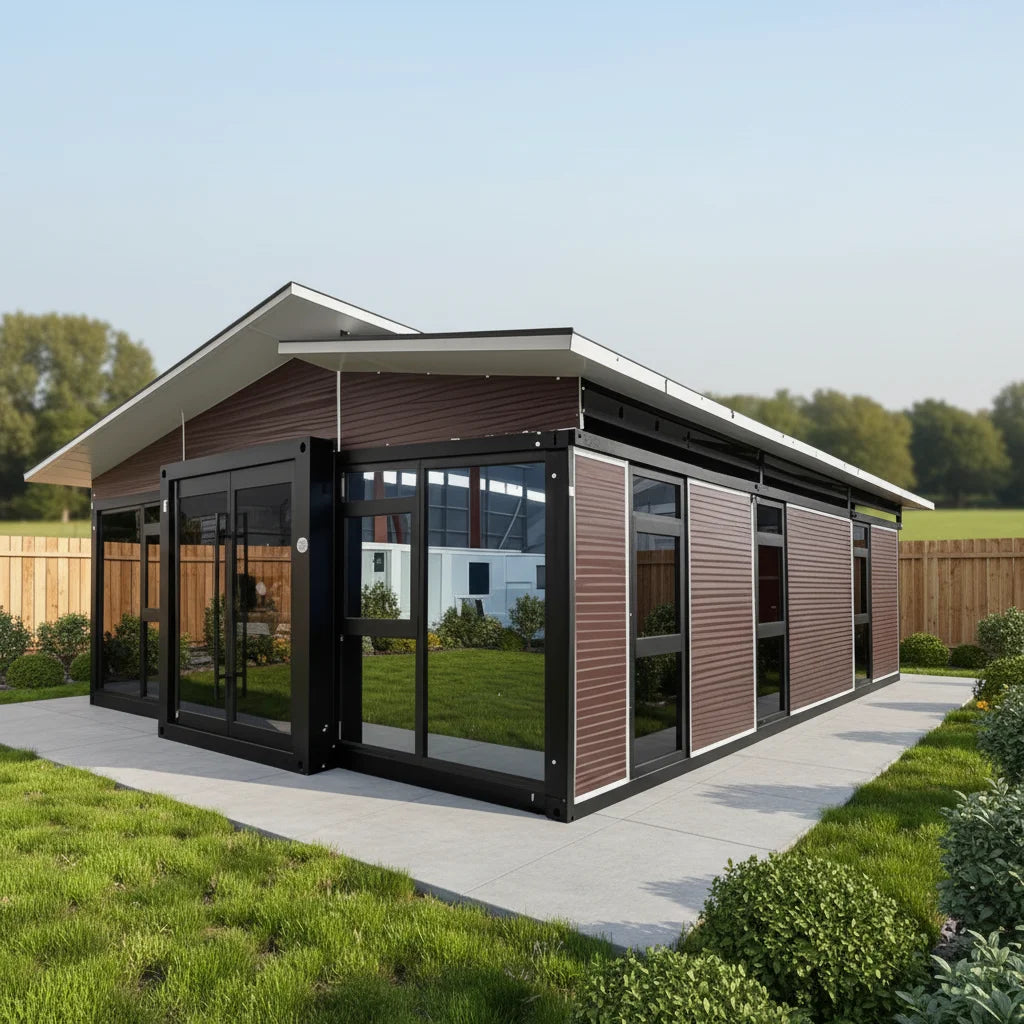 Factory Foldable Container House Modular House Mobile Home Office Dormitory Tiny Luxury Holiday Villa Container House