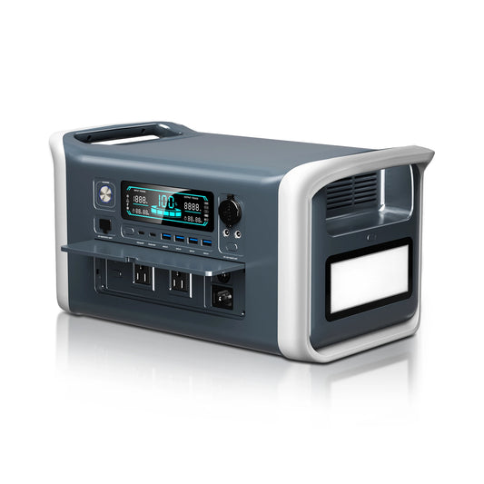 CTOLITY AP1000 Pertable Selar Generator 1024Wh Lifepo4 Battery Power Station Pure Sinve Wave emergency Supply