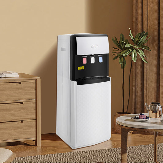 500W Bottom Loading Hot & Cold Standing Water Dispenser with Anti-slip Bottom for, Offices, Nurseries, Homes, Gyms, Kitchens