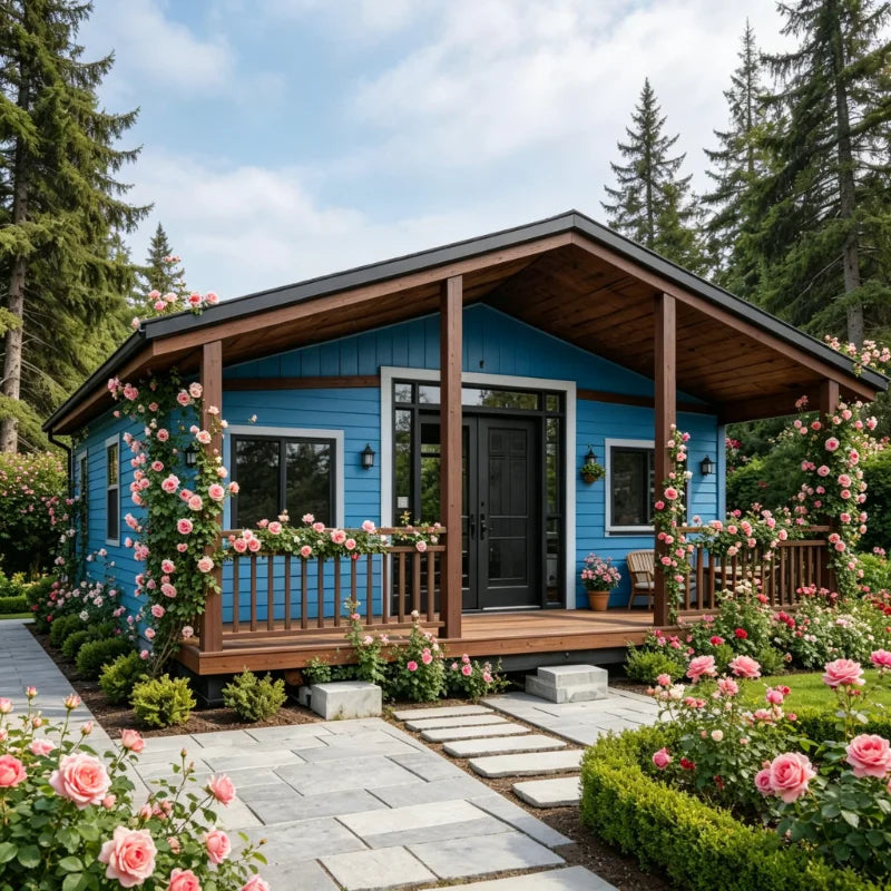 Factory Foldable Container House Modular House Mobile Home Office Dormitory Tiny Luxury Holiday Villa Container House