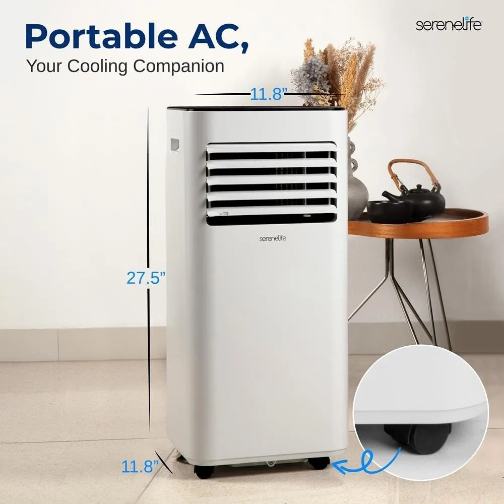 Portable Air Conditioner -10000 BTU Cooling Capacity (ASHRAE) Compact