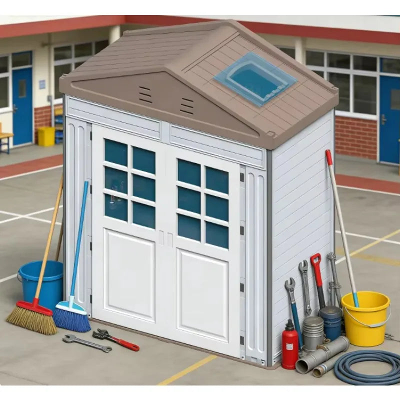 WooWild Portable Prefab Modular Cabin Insulated Waterproof Solar Powered | Warehouse Tool Storage Smart Mobile Home Tiny House