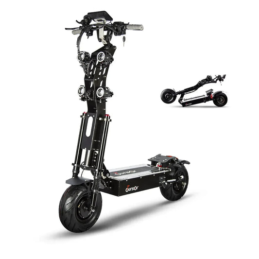 TOURSOR X13 5000W*2 Dual Motor Electric Scooter For Adults 72V35Ah Battery E-Scooter 13" Road Tire Foldable Road EScooter