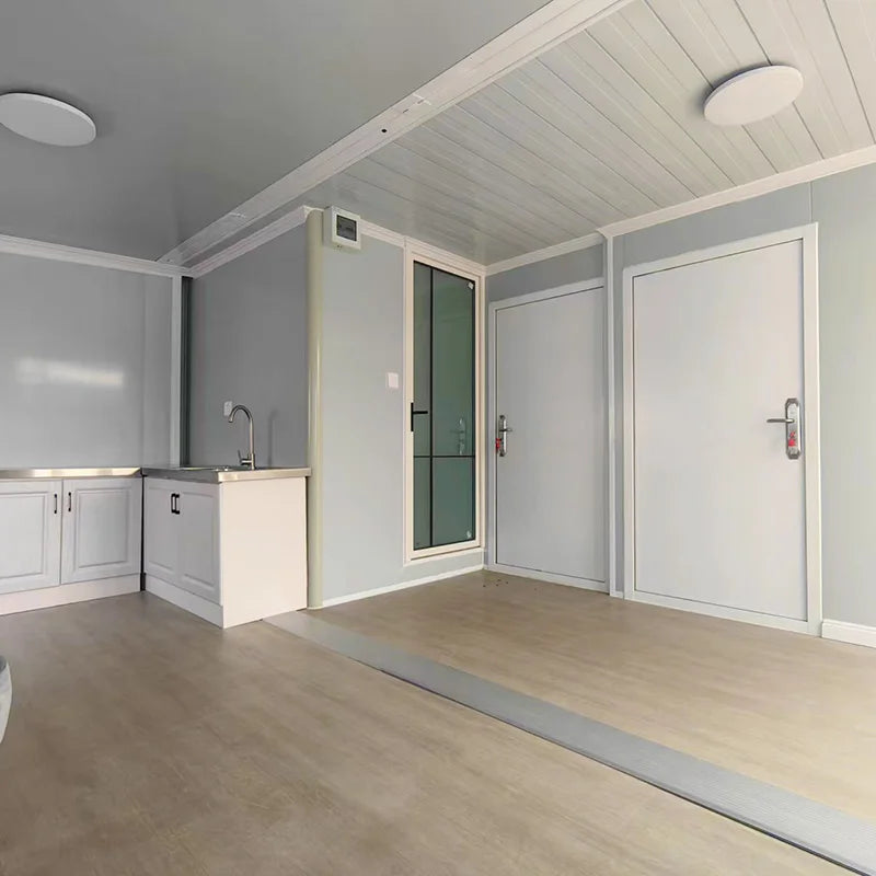 Site Accommodation Container House Prefabricated Modular Expandable Steel Structure Portable Building