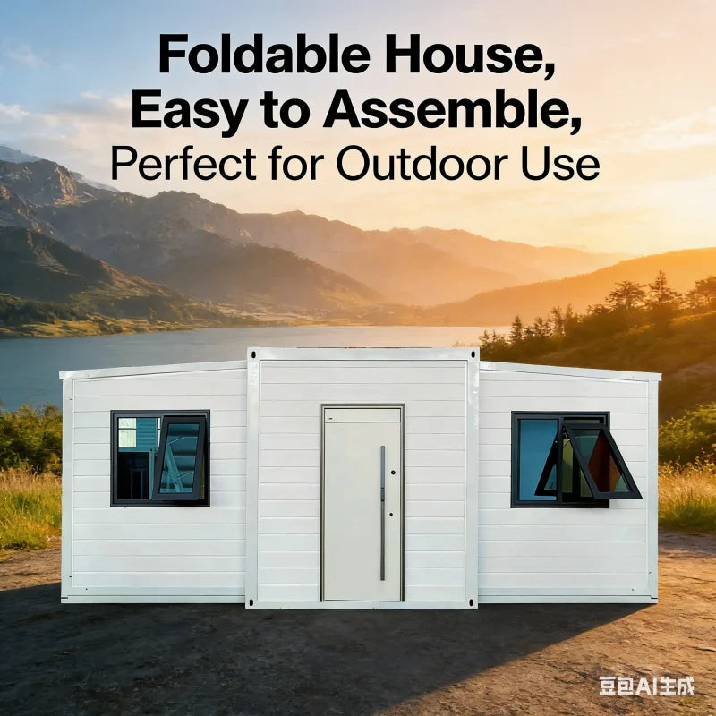 Luxury Prefabricated House Container House Prefab Houses 20ft Prefab Container Home Prefab Houses Modern Foldable House