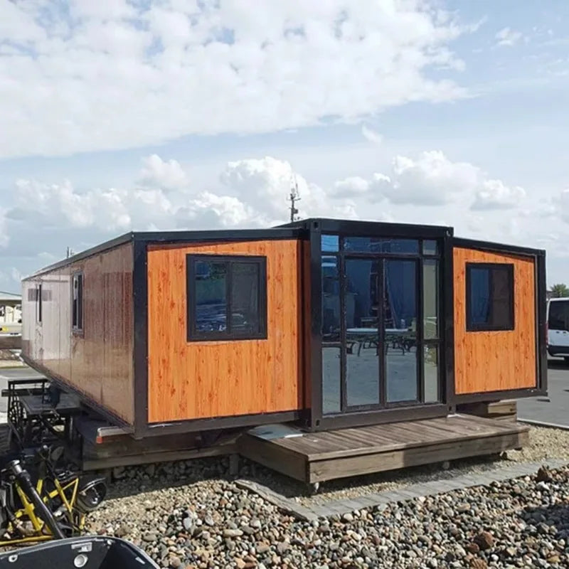 Customized Mobile Tiny House 3 4 Bedroom Folding Prefabricated Container House 20ft 40ft Luxury Expandable Container House