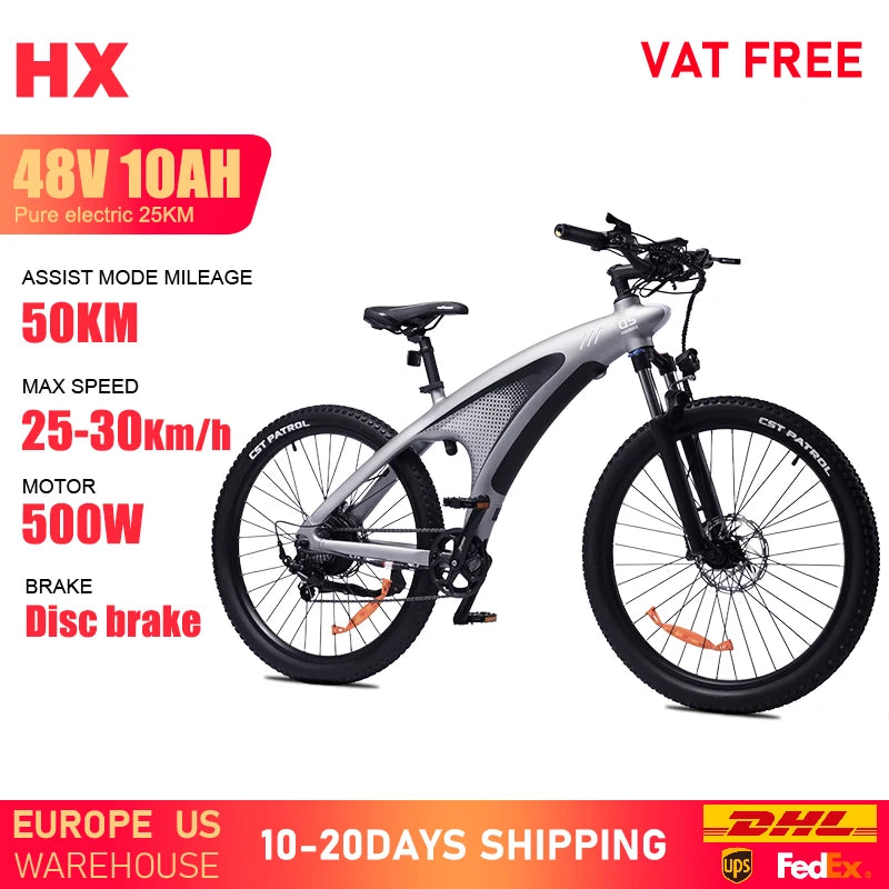 HX Q5 e bike 2000W adult Electric Bike 57KM/H 48V 20AH 27.5 Inch Off-Road Tire electric bicycle City E bikes mountain ebike