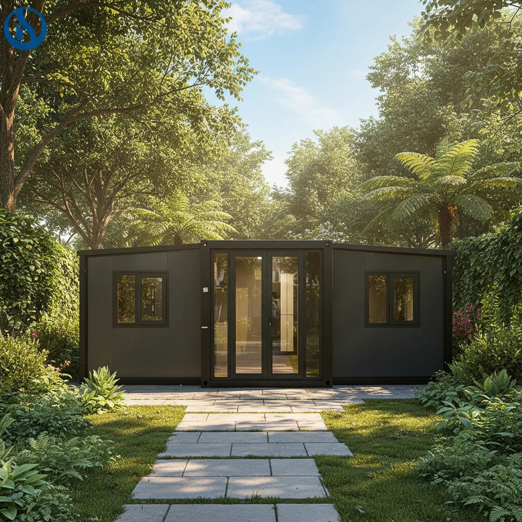 Expandable Prefabricated Modular Container House Mobile Foldable Tiny Home for Low-Cost Living