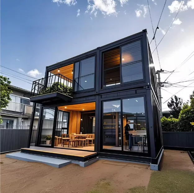 Modular Micro Office Houses Detachable Steel Container Cabins Prefabricated Mobile Living Sites for Emergency Rescue customized