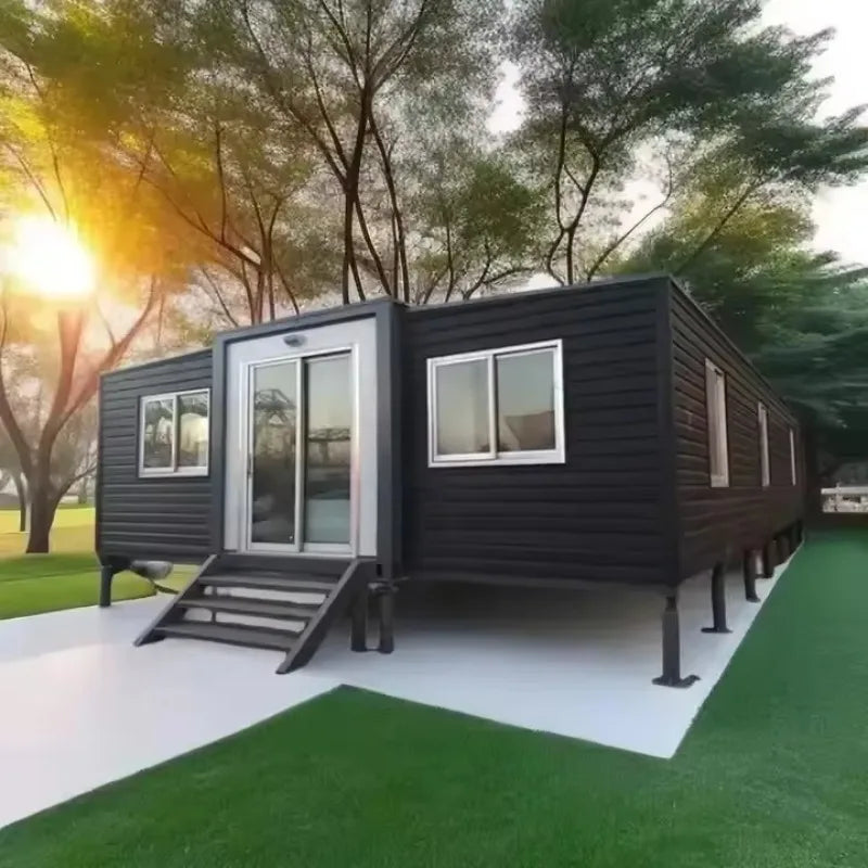 Factory Customizable Size 10Ft 20 FT 30 Feet 40 Foot Folding Expandable Home Prefab Modular House for Tiny Villa Office