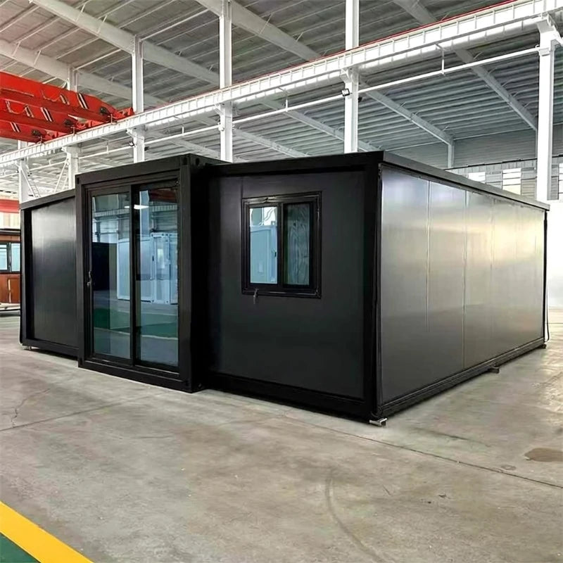 Luxury Tiny Home Expandable Container Houses Garden Greenhouses Mobile Portable House Modern Steel Structure Frame Folding Room