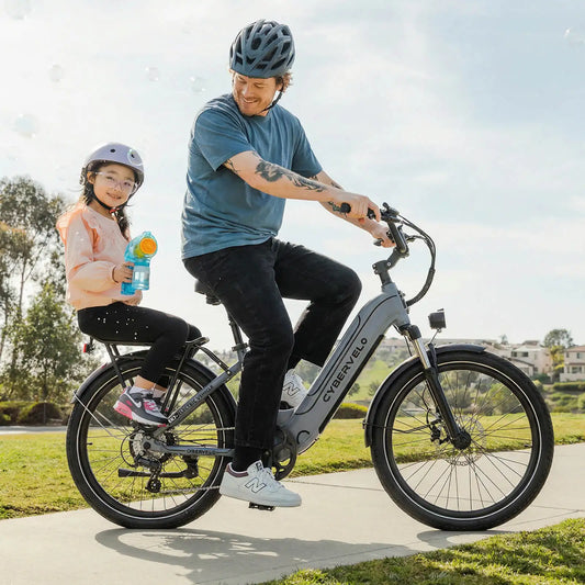 26” 1000W Peak Step-Thru E-Bike, 48V 25AH Removable Built-in Battery, 7-Speed Shift Electric bike City Commuter Adult EK7&EK10