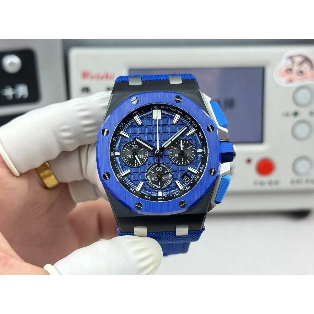 2026 New A+ Top Brand Reissue Watch with Versatile Case and Moon Phase Design for Men